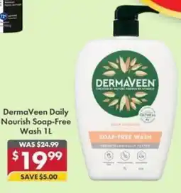 Pharmacy4Less DermaVeen Daily Nourish Soap-Free Wash offer