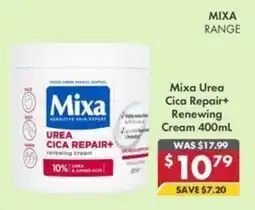 Pharmacy4Less Mixa Urea Cica Repair+ Renewing Cream offer