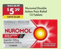 Pharmacy4Less Nuromol Double Action Pain Relief offer