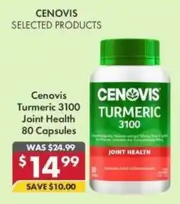 Pharmacy4Less Cenovis Turmeric 3100 Joint Health offer