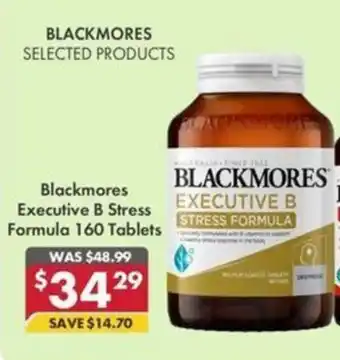 Blackmores Executive B Stress Formula