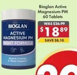 Pharmacy4Less Bioglan Active Magnesium PM Night Formula offer
