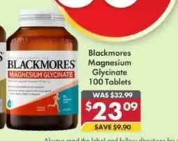 Pharmacy4Less Blackmores Magnesium Glycinate offer