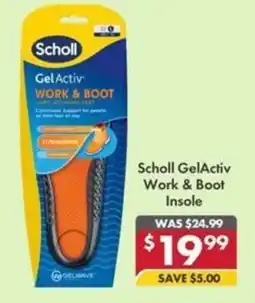 Pharmacy4Less Scholl GelActiv Work & Boot Insole offer