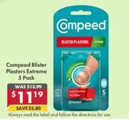 Pharmacy4Less Compeed Blister Plasters Extreme offer