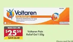 Pharmacy4Less Voltaren Pain Relief Gel offer