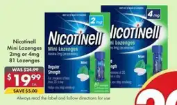 Pharmacy4Less Nicotinell Mini Lozenges offer