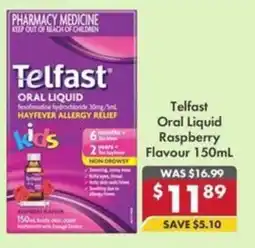 Pharmacy4Less Telfast Oral Liquid offer