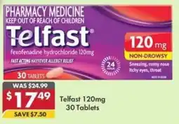 Pharmacy4Less Telfast 120mg offer