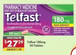 Pharmacy4Less Telfast 180mg offer