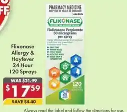 Pharmacy4Less Flixonase Allergy & Hayfever offer