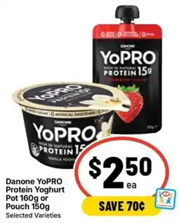 Ritchies Danone YoPRO Protein Yoghurt offer