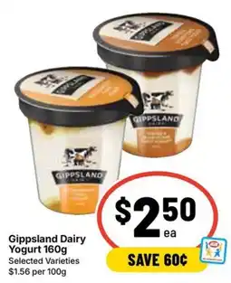 Ritchies Gippsland Dairy Yogurt offer