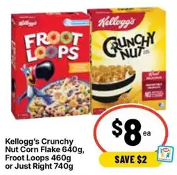 Ritchies Kellogg's Crunchy Nut Corn Flake offer
