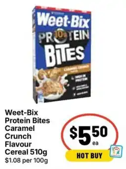 Ritchies Weet-Bix Protein Bites Caramel Crunch offer