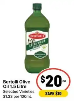 Ritchies Bertolli Olive Oil offer