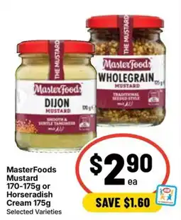 Ritchies MasterFoods Mustard offer
