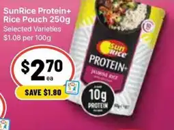 Ritchies SunRice Protein+ Rice Pouch offer