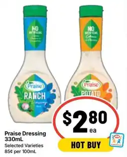 Ritchies Praise Dressing offer