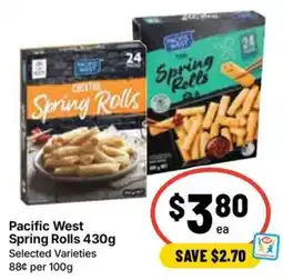 Ritchies Pacific West Spring Rolls offer