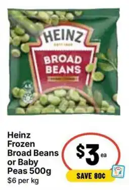 Ritchies Heinz Frozen Broad Beans offer
