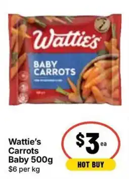 Ritchies Wattie's Carrots Baby offer