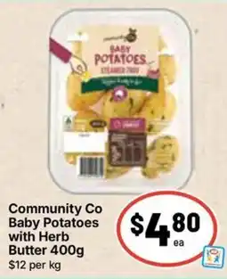 Ritchies Community Co Baby Potatoes with Herb Butter offer