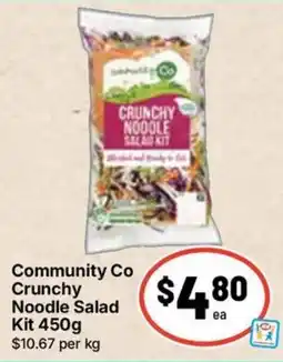 Ritchies Community Co Crunchy Noodle Salad Kit offer