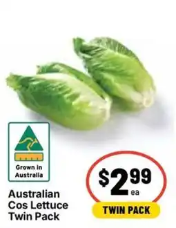 Ritchies Australian Cos Lettuce Twin Pack offer