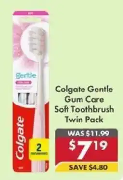Pharmacy4Less Colgate Gentle Gum Care Soft Toothbrush offer