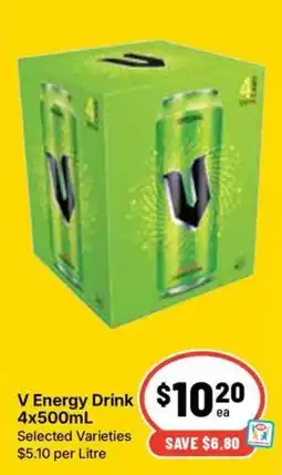 Ritchies V Energy Drink offer
