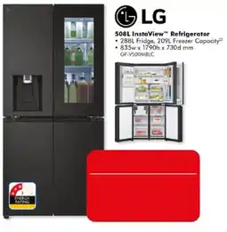 The Good Guys LG 508L InstaView Refrigerator offer