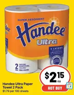 Ritchies Handee Ultra Paper Towel offer