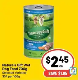 Ritchies Nature's Gift Wet Dog Food offer