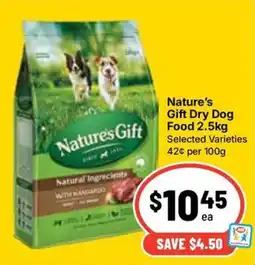 Ritchies Nature's Gift Dry Dog Food offer