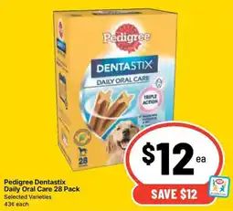 Ritchies Pedigree Dentastix Daily Oral Care offer