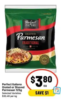 Ritchies Perfect Italiano Grated or Shaved Parmesan offer