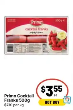 Ritchies Primo Cocktail Franks offer