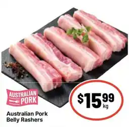 Ritchies Australian Pork Belly Rashers offer
