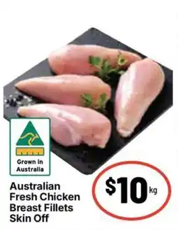 Ritchies Australian Fresh Chicken Breast Fillets Skin Off offer