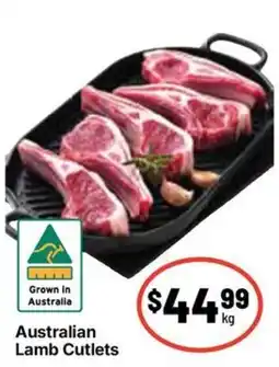 Ritchies Australian Lamb Cutlets offer