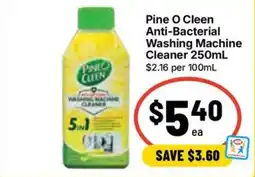 Ritchies Pine O Clean Anti-Bacterial Washing Machine Cleaner offer