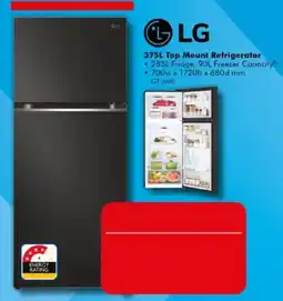 The Good Guys LG 375L Top Mount Refrigerator offer