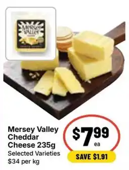 Ritchies Mersey Valley Cheddar Cheese offer