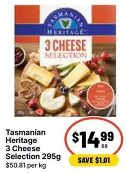 Ritchies Tasmanian Heritage 3 Cheese Selection offer