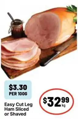 Ritchies Easy Cut Leg Ham Sliced or Shaved offer