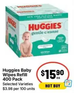 Ritchies Huggies Baby Wipes Refill offer