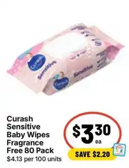 Ritchies Curash Sensitive Baby Wipes offer