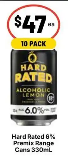 Ritchies Hard Rated Alcoholic Lemon offer