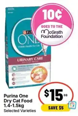Ritchies Purina One Dry Cat Food offer